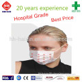 Best single use BFE99 printed surgical face mask